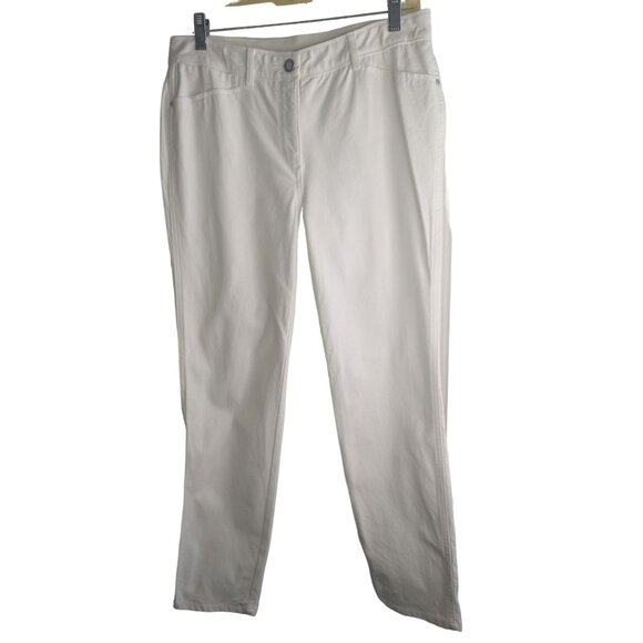 Chico's Pants - Chico's So Slimming White Straight-Leg Women's Pants Sz 0.5 Small-6